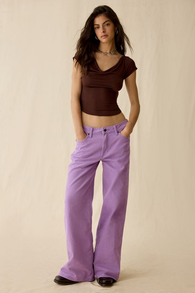 Wrangler Worldwide Ultra Soft Mid-Rise Wide Leg Jeans #2