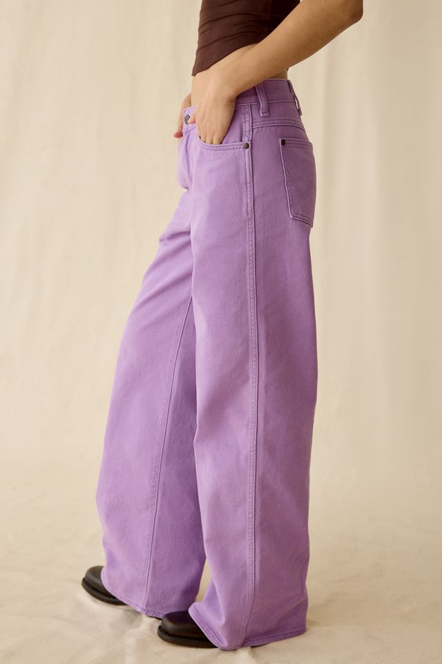Wrangler Worldwide Ultra Soft Mid-Rise Wide Leg Jeans #3