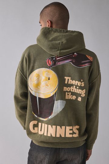 Guinness Pint Graphic Hoodie Sweatshirt
