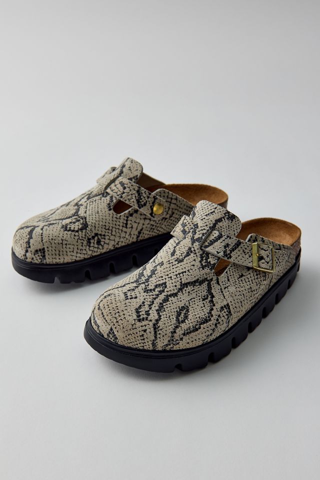 Birkenstock Women's Boston Chunky Suede Clogs #1