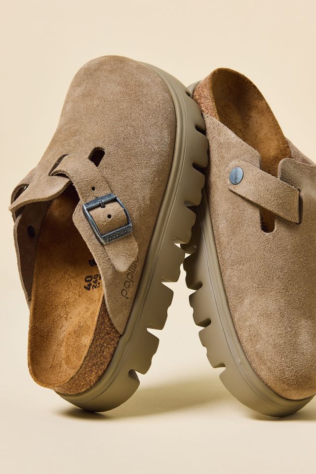 Birkenstock Women's Boston Chunky Suede Clogs #1