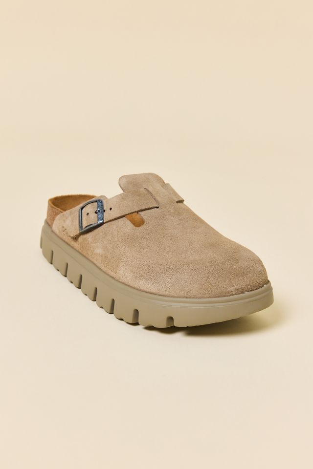 Birkenstock Women's Boston Chunky Suede Clogs #3