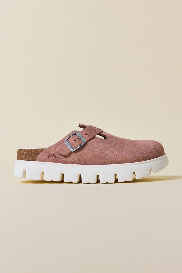 Birkenstock Women's Boston Chunky Suede Clogs #1