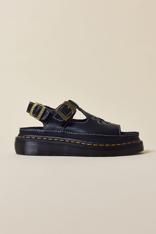Dr. Martens Women's Dunnet Flower T-Strap Sandals #1