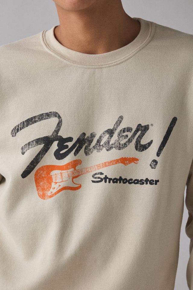 Fender Stratocaster Graphic Crew Neck Sweatshirt #3