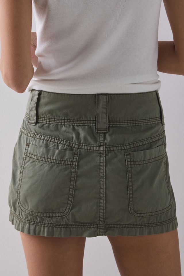 Mini-jupe utilitaire Trail Star à taille basse BDG #3