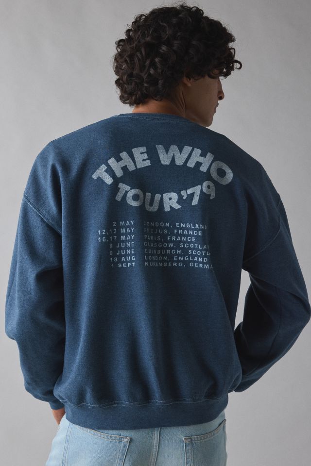 The Who ’79 Tour Graphic Crew Neck Sweatshirt #1