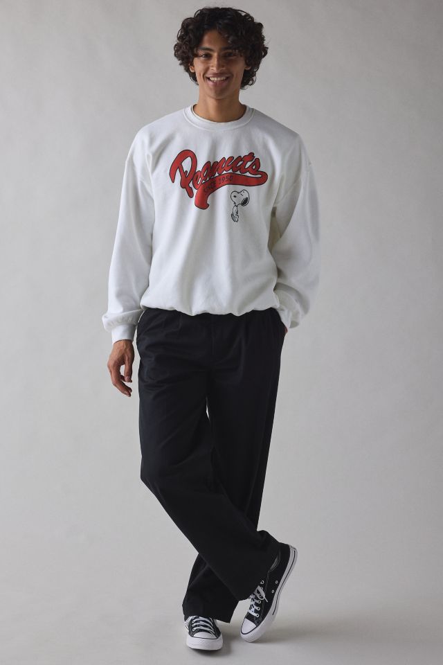 Peanuts Since 1950 Graphic Crew Neck Sweatshirt #2