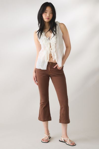 Kimchi Blue Kick It Cropped Flare Pants