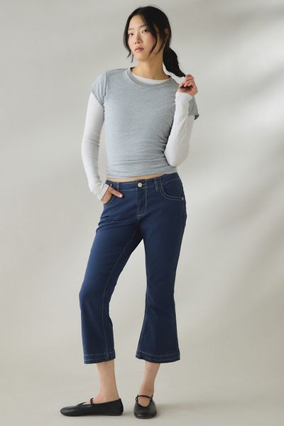 Kimchi Blue Kick It Cropped Flare Pants
