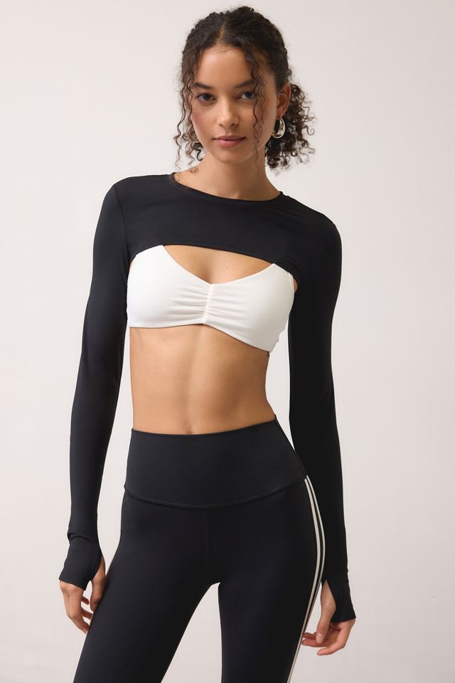 Splits59 Amelia Airweight Lite Long Sleeve Shrug Top #2