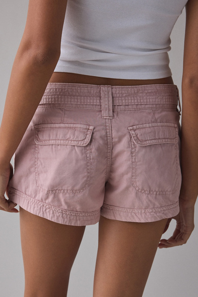 BDG Redwood Utility Tie-Waist Micro Short