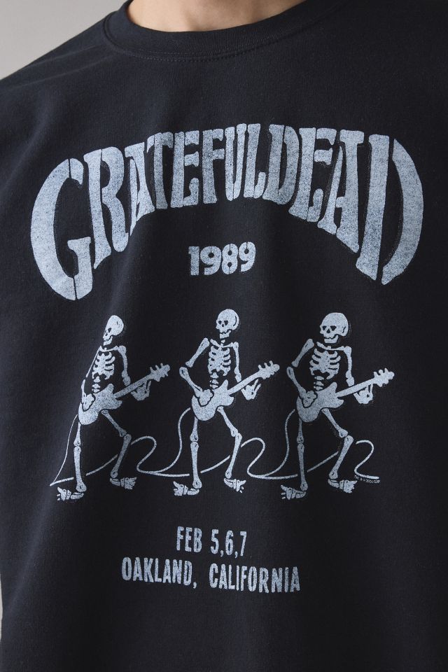Grateful Dead 1989 Graphic Crew Neck Sweatshirt #3
