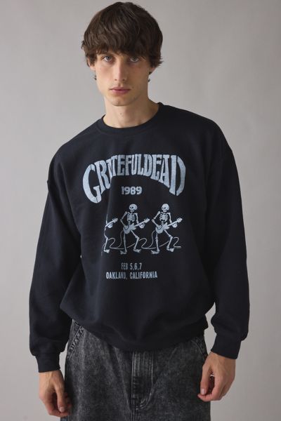 Grateful Dead 1989 Graphic Crew Neck Sweatshirt