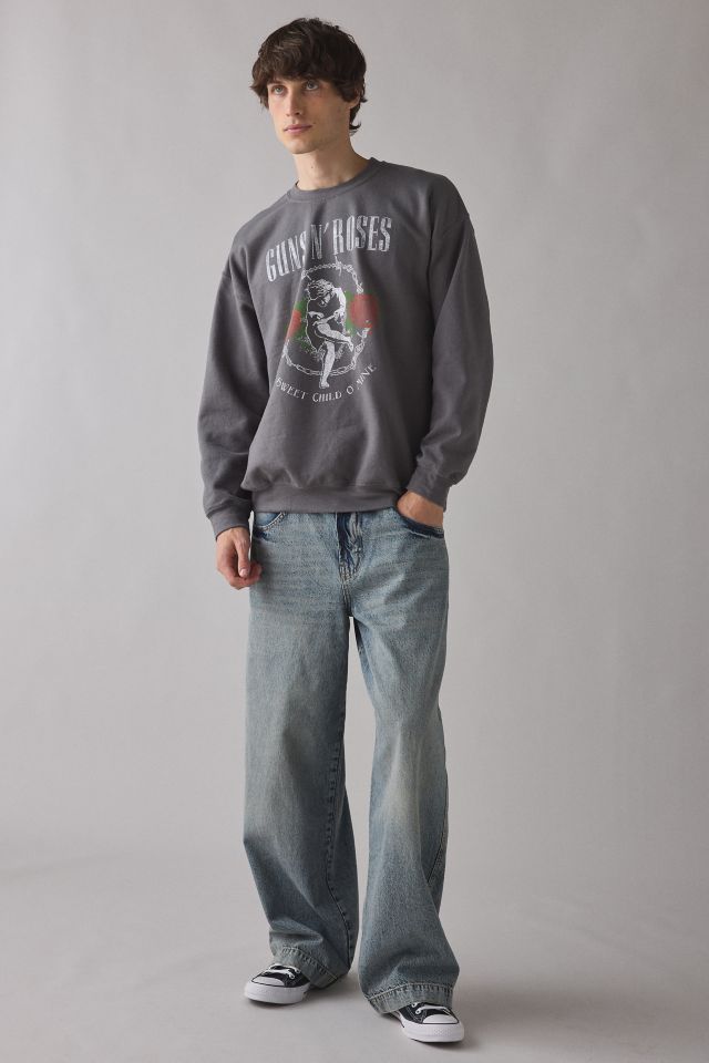Guns N’ Roses Sweet Child O’ Mine Graphic Crew Neck Sweatshirt #2