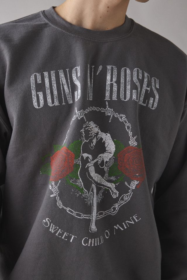 Guns N’ Roses Sweet Child O’ Mine Graphic Crew Neck Sweatshirt #3