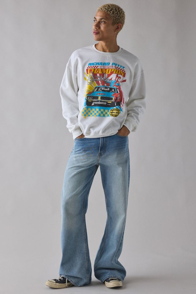 Richard Petty 7-Time Champ Racing Graphic Crew Neck Sweatshirt #2