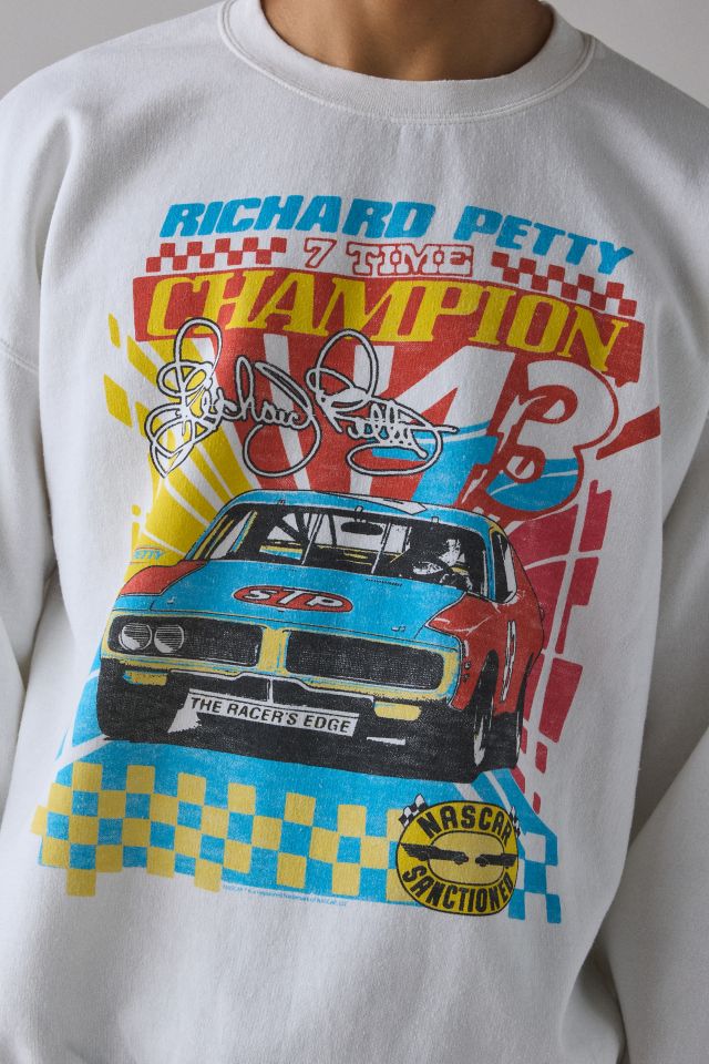 Richard Petty 7-Time Champ Racing Graphic Crew Neck Sweatshirt #3