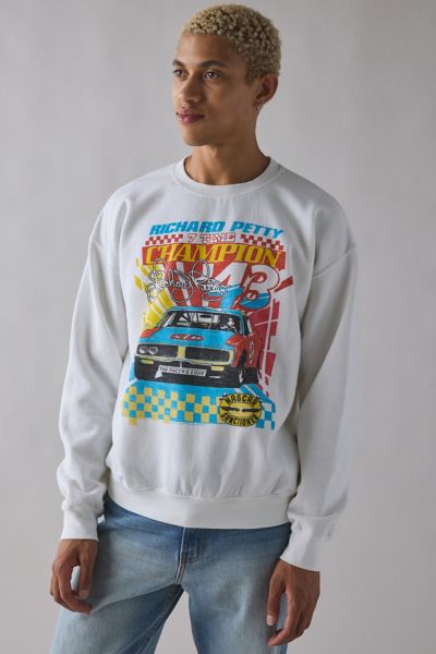 Richard Petty 7-Time Champ Racing Graphic Crew Neck Sweatshirt