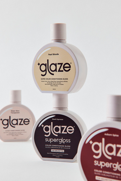Glaze Hair Super Gloss Conditioning Hair Gloss in Sleek Espresso at Urban Outfitters