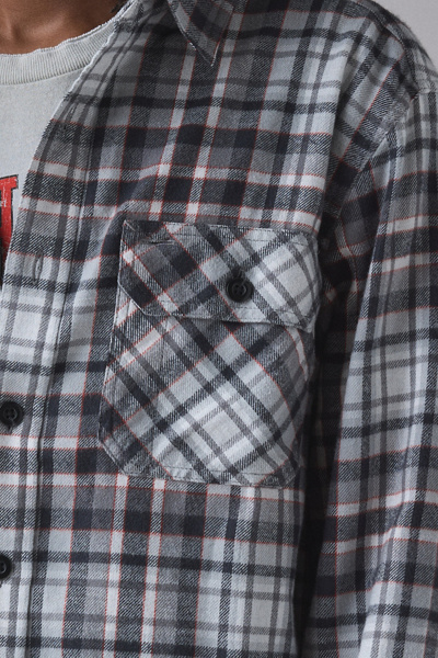 Pendleton Burnside Plaid Flannel Long Sleeve Shirt