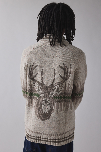 Pendleton Sawtooth Buck Zip-Up Cardigan