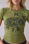 NY 1976 Stamp Graphic Baby Tee