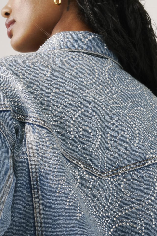 BEYONCÉ X LEVI’S® ‘90s Shrunken Trucker Denim Jacket #4