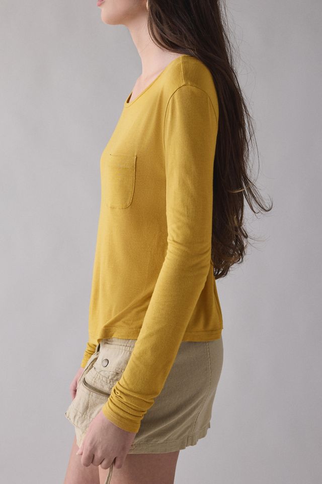 BDG Bowery Harper Jersey Knit Long Sleeve Tee #6