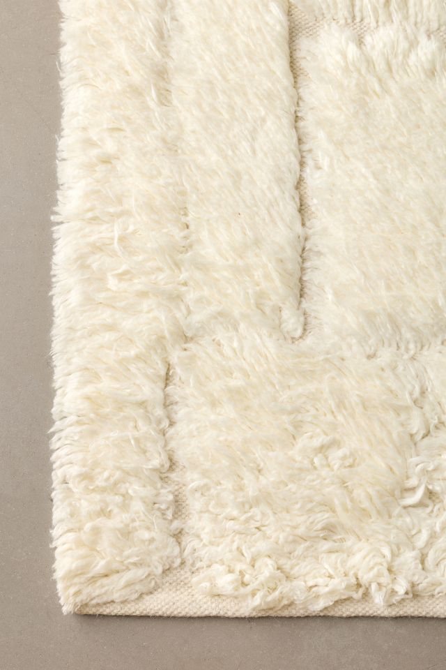Chelley Shaggy Wool Rug #3