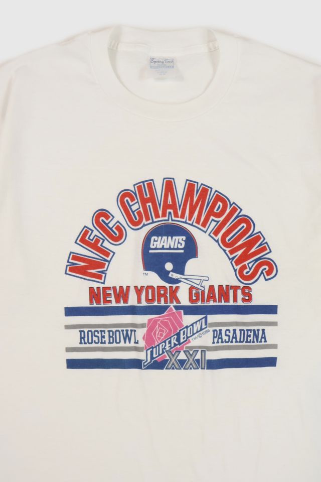 Vintage New York Giants Super Bowl XXI Tee #1