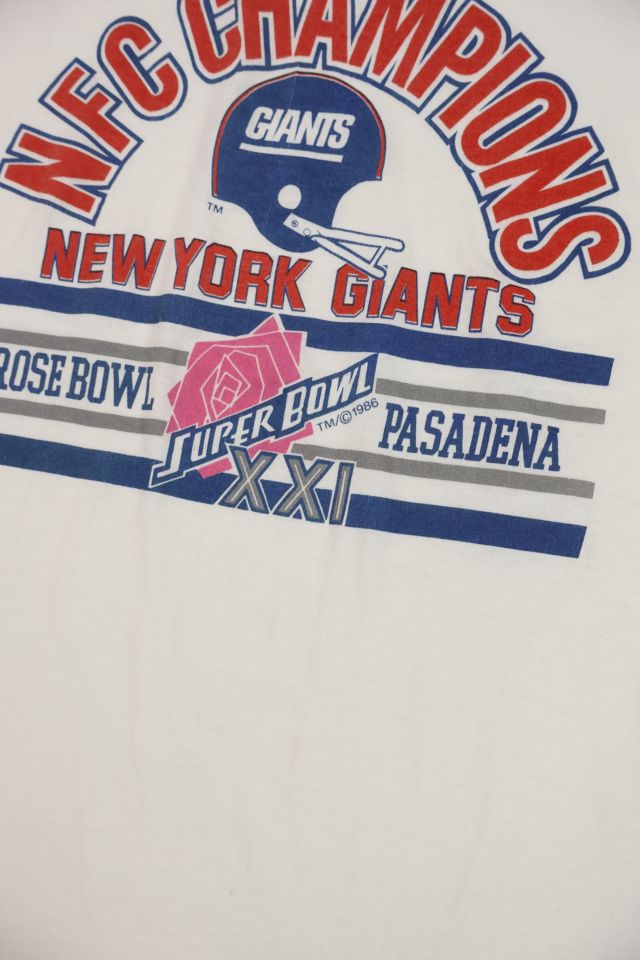 Vintage New York Giants Super Bowl XXI Tee #3