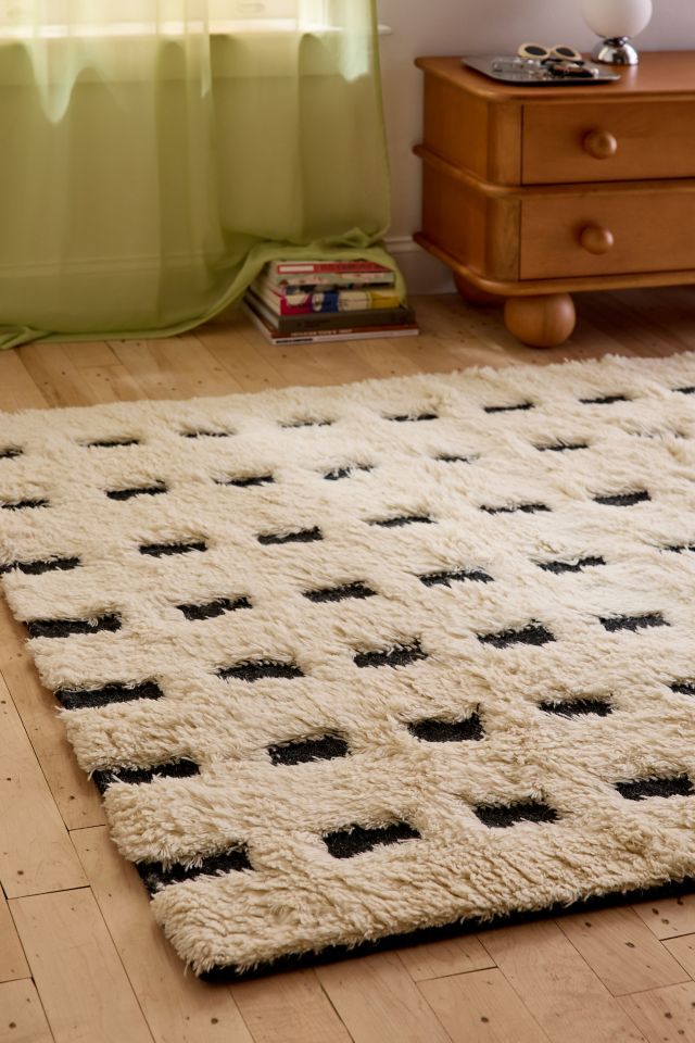 Carson Shaggy Wool Rug #1