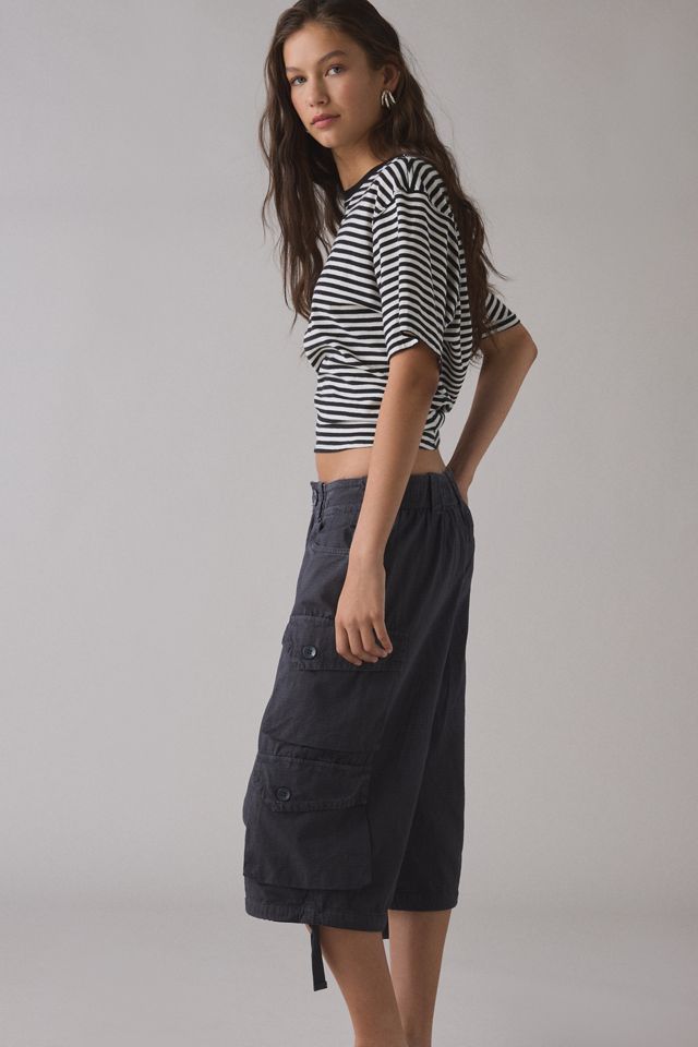 BDG Omaha Mid-Rise Baggy Utility Jorts #3