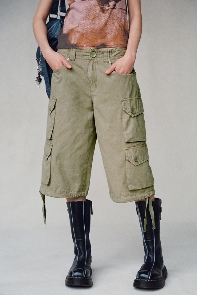BDG Omaha Mid-Rise Baggy Utility Jorts #1