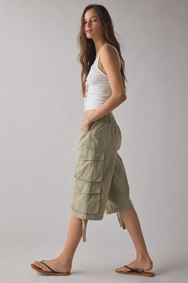 BDG Omaha Mid-Rise Baggy Utility Jorts #4