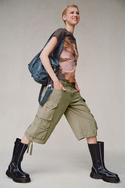 BDG Omaha Mid-Rise Baggy Utility Jorts