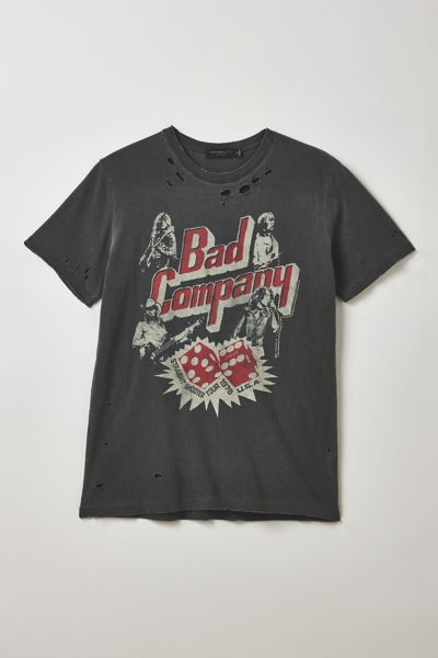 Bad Company Tour Graphic Distressed Tee