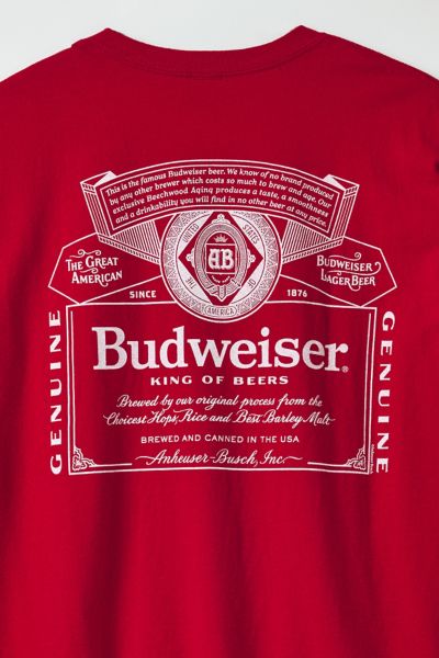 Budweiser Label Graphic Tee