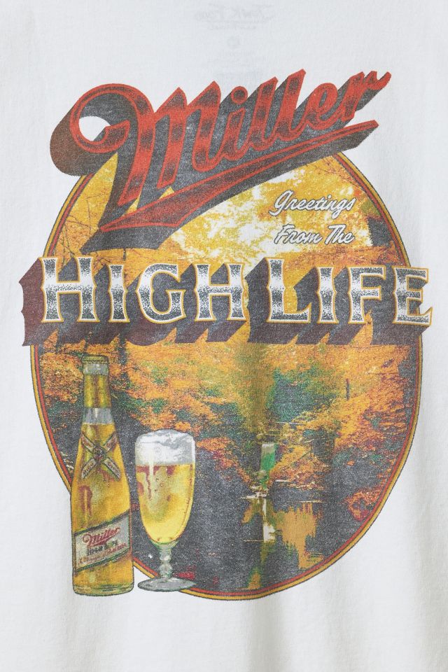 Miller High Life Waterfall Graphic Tee #2