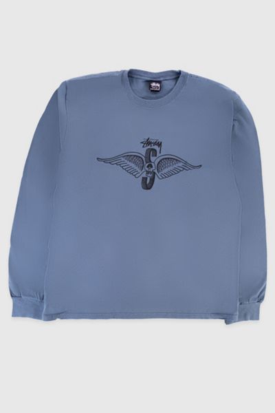 Stussy Dot Stamp Pigment Dyed Crew | Urban Outfitters