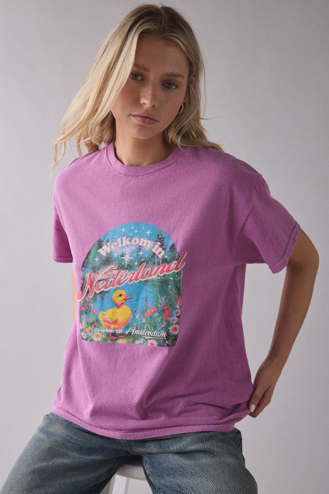 Nederland Duck Graphic Oversized Tee #1