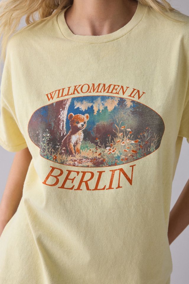 Berlin Bear Graphic Oversized Tee #3