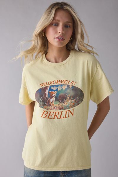 Berlin Bear Graphic Oversized Tee