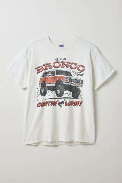 Ford Bronco Bustin' Loose Graphic Tee Product Page