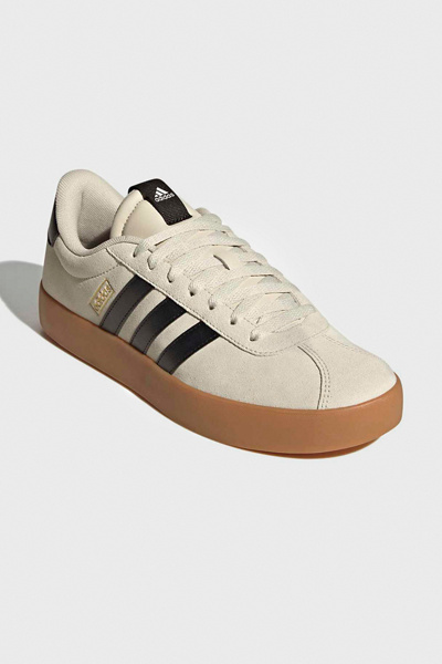 adidas Men's VL Court 3.0 Sneakers in Alumina/Core Black/Gold M, Men's at Urban Outfitters