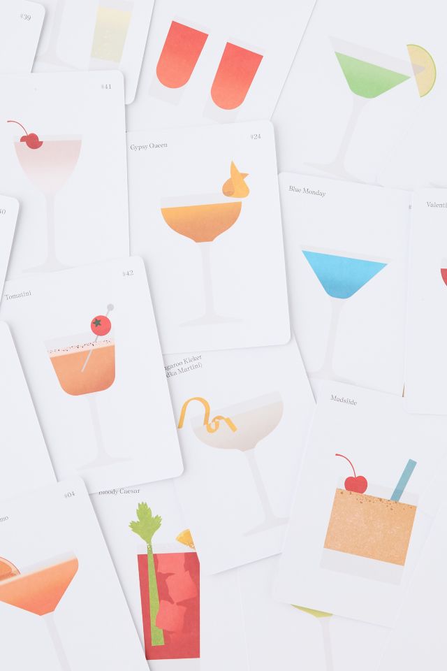 The Cocktail Cabinet: Vodka Recipe Card Set