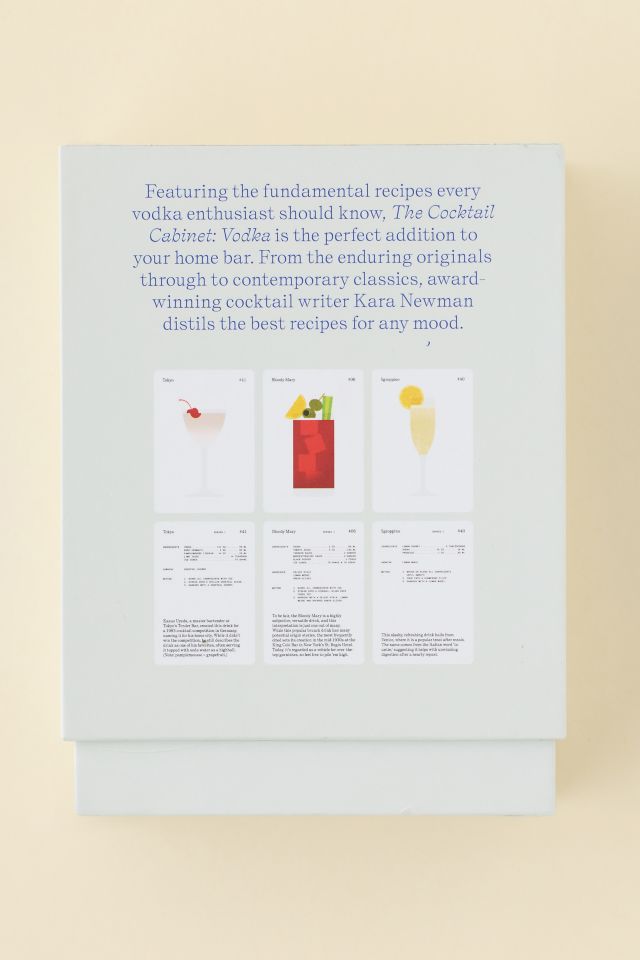 The Cocktail Cabinet: Vodka Recipe Card Set #4