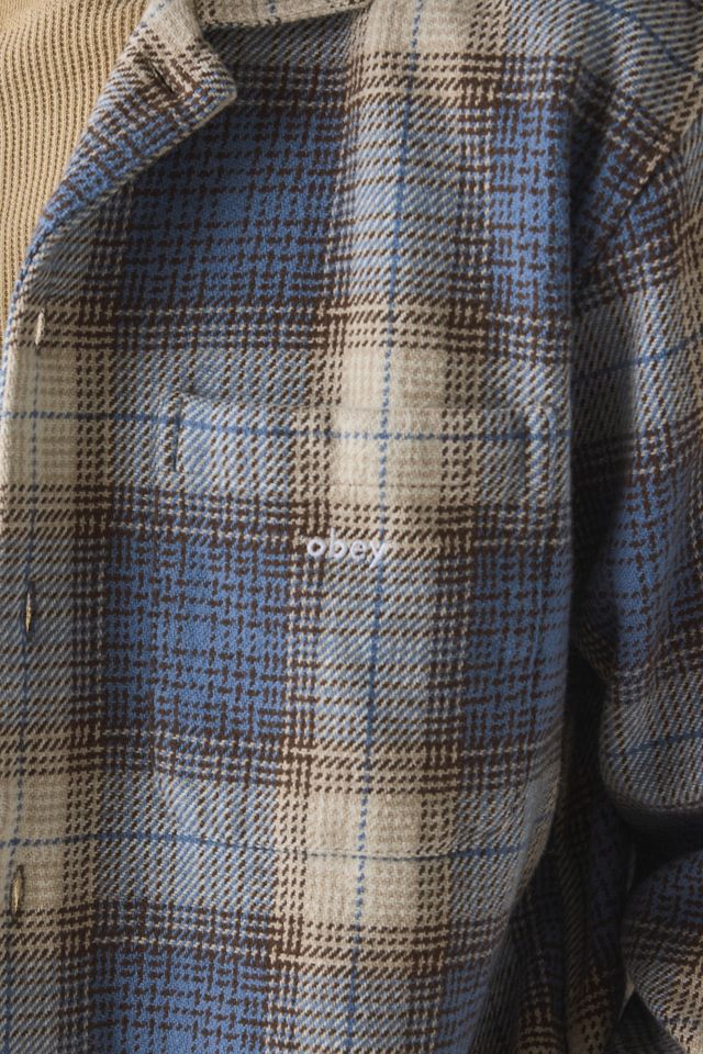 Chemise tissée à manches longues Laurel OBEY #3
