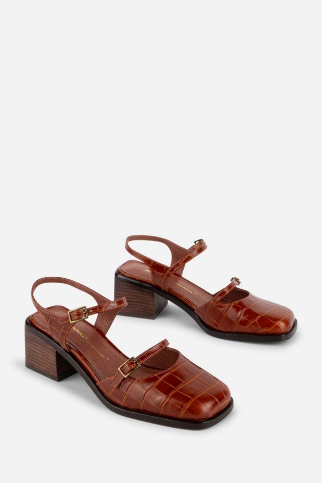 Intentionally Blank Mitzi Mary Jane Block Heel #1